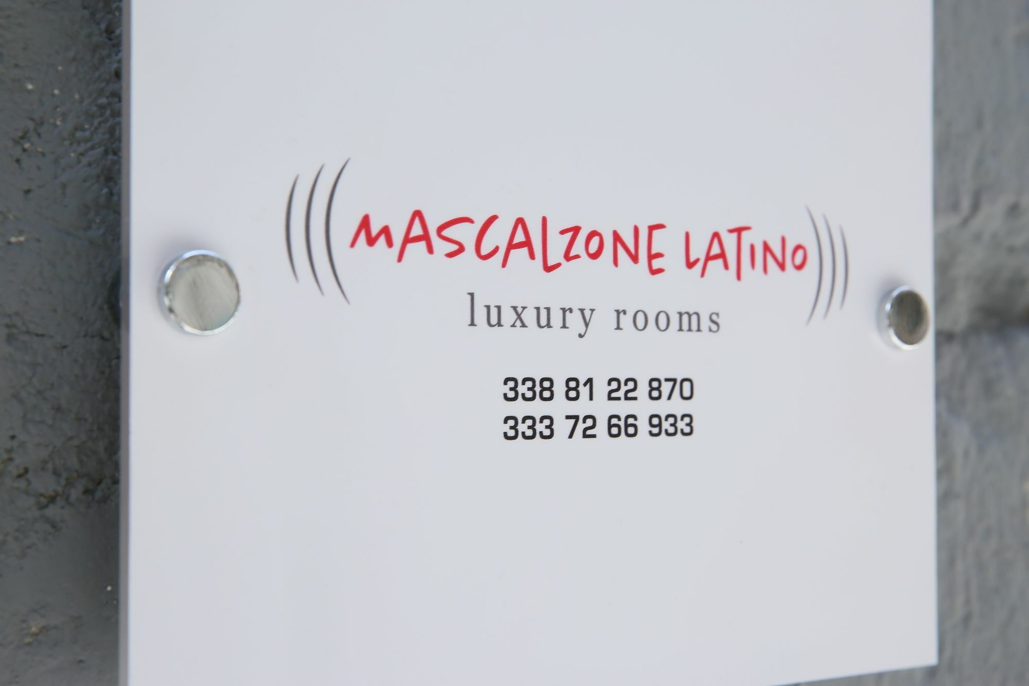 Mascalzone Latino Luxury Rooms Napels Buitenkant foto
